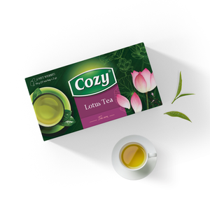 Sachets de thé vert au lotus à préparation rapide, directement de l'usine, pour une infusion saine, sachets individuels en boîte - Product Image 1