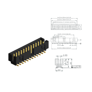 กล่องเชื่อมต่อขนาดกะทัดรัด 2.00 มม. สำหรับอุปกรณ์อัตโนมัติ - Product Image 4