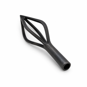 Pointe de flèche en fer forgé à la main, forme losange, matériau pur, style historique, pointe de chasse médiévale, service OEM - Product Image 6