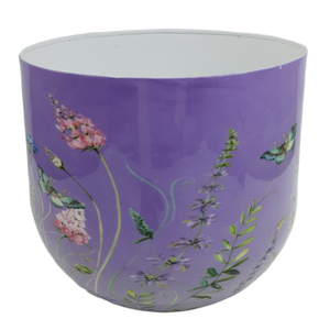 Ensemble de 3 pots de fleurs de luxe au design élégant, autocollants émaillés, grand pot à fleurs, écologique, durable, décoration de jardin à domicile, personnalisable - Product Image 1