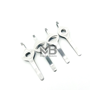 Juego de Pinzas para Cejas Mini, Pinzas de Precisión de Acero Inoxidable con Punta Puntiaguda, Pinzas de Belleza de Estilo Moderno para Depilación Facial - Product Image 2