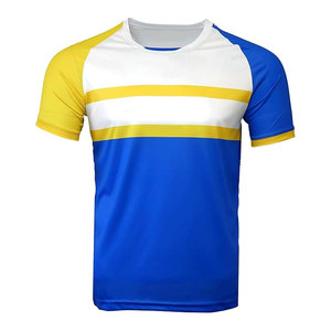 Maillot de rugby personnalisé, sublimation intégrale, tenue d'équipe, respirant, haute performance, manches courtes, unisexe, pour joueurs adultes - Product Image 3