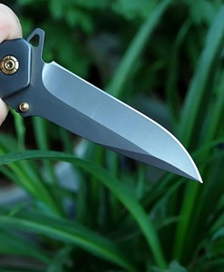 Navaja Plegable OEM con Hoja de Punta Caída, Mango de Aluminio, Cuchillo Utilitario EDC para Camping y Actividades al Aire Libre con Clip de Bolsillo - Product Image 4