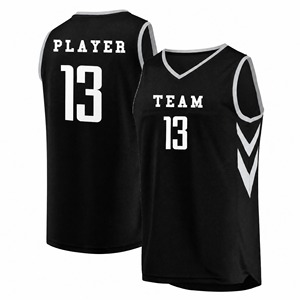 Ensemble d'uniformes de basketball pour adultes : Maillot sans manches et short en mesh pour l'entraînement, kit d'équipe personnalisé - Product Image 5