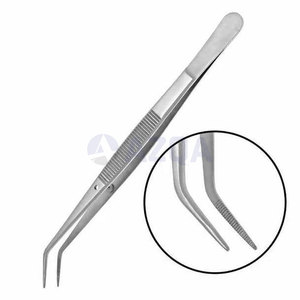 Pinzas Dentales de Acero Inoxidable, Pinzas Quirúrgicas con Punta Serrada, Instrumento Manual Meriam, Hecho en Pakistán - Product Image 3