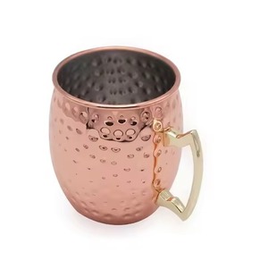 Taza de Cobre Resistente para Moscow Mule, Vaso de Cobre Sólido para Bebidas, Ideal para Bar, Cocina, Restaurante, Fiestas - Product Image 3