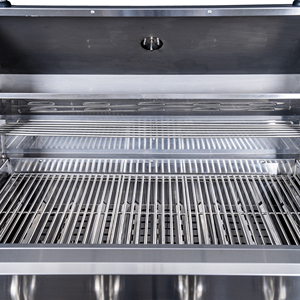 Wholesale 4 Burner Stainless Steel <b>BBQ</b> Burner Grill Cabinet <b>Trolley</b> with Knob Control 147cm Outdoor Kitchen - Product Image 1