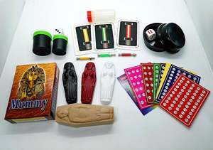 Magic Trick Mental Magic Kit <b>Set</b> of 5 Tricks Beginner Mentalist <b>Set</b> with Mummy Mystery <b>Dice</b> Vision Prediction Cards - Product Image 5