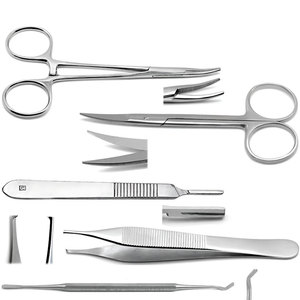 Premium Stainless Steel Chiropody Podiatry Surgical Instrument <b>Kit</b> for Toenail Care Foot Treatment and Clinical Use - Product Image 1