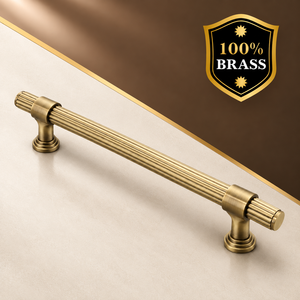 Wardrobe Handle CHARLES <b>With</b> Matte Antique Finish Decorative Cabinet Hardware For Furniture Doors <b>Drawers</b> And Storage Units - Product Image 1