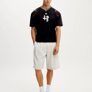 Jersey de Fútbol Americano Personalizado de Primera Calidad para Hombre, Cuello en V, Transpirable, de Poliéster, para Entrenamiento, Fabricante de Ropa Deportiva OEM - Product Image 2