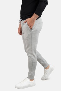 Custom Men <b>slim</b> fit sweatpants <b>joggers</b> drawstring elastic waist casual gym lounge everyday wear pants - Product Image 4