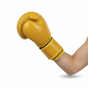 Guantes de Boxeo de Cuero Vacuno Premium con Cierre para Entrenamiento, Sparring, Combate, Uso en Casa y al Aire Libre - Product Image 5