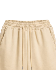 Pantalones Cortos de Baloncesto para Hombre, Color Beige Blanco, Transpirables, de Secado Rápido, para Deportes, Gimnasio, Entrenamiento, Correr, Fabricante OEM Personalizado - Product Image 4