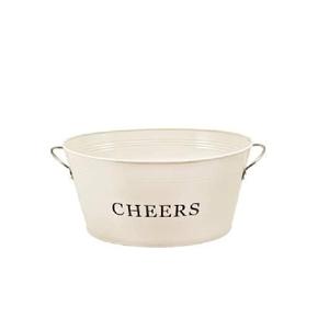 Nouveau Seau à Vin en Métal Galvanisé de Forme Ovale, Seau à Glace en Fer, Seau à Bière en Étain Uni, Seau à Vin Ovale, Taille Personnalisée - Product Image 4