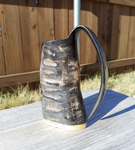 Cuerno para Beber Hecho a Mano, Diseño Único de Alta Calidad, Cuerno para Beber con Diseño Artesanal - Product Image 4