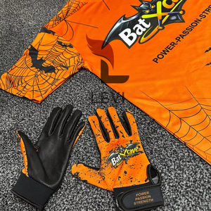 Ensemble de vêtements de sport personnalisés sur le thème de Batcave et Batgirl, short et gants, style streetwear, 100% polyester, unisexe - Product Image 3
