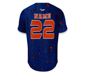 Camiseta de béisbol con logotipo personalizado de REEMA, Camiseta deportiva de manga corta de poliéster 100%, uniforme de equipo a granel transpirable para hombres y mujeres - Product Image 3