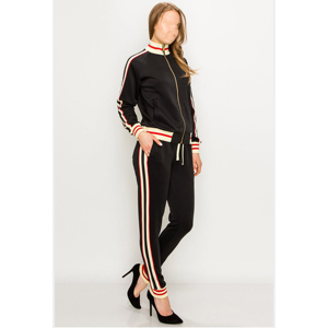 Conjunto Deportivo Casual de Invierno con Capucha para Mujer, Resistente al Viento, Transpirable, para Entrenamiento, Running, Gimnasio, con Logotipo Personalizado al por Mayor - Product Image 3