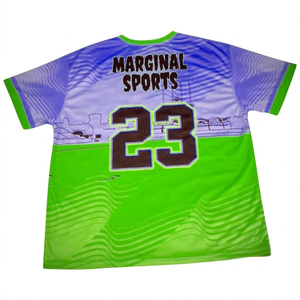 Camiseta de Softbol Transpirable para Hombre, Talla Juvenil, 100% Poliéster, Talla Grande, Ropa Deportiva Sublimada para Equipo, Camiseta de Softbol para Hombre - Product Image 2
