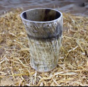 Jarra de cerveza de cuerno natural con diseño creativo y grabado personalizado, estilo vikingo, al mejor precio. - Product Image 6