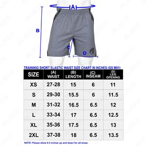 Pantalones cortos de gimnasio atléticos OEM personalizados con cinta lateral de firma y diseño ligero - Product Image 6