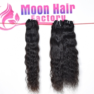 Extensiones de Cabello Humano Ondulado de Lujo, Cabello Virgen Remy, Color Negro Natural, Suave, Voluminoso, Doble Trama, Suministro de Cabello Premium para Salón - Product Image 6