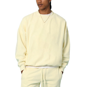 Sudadera con Capucha para Hombre, Poliéster/Algodón, Talla Grande 2 en 1, Corte Holgado, Manga Larga, Color Sólido, Ropa Casual de Invierno, Bolsillos Laterales - Product Image 1
