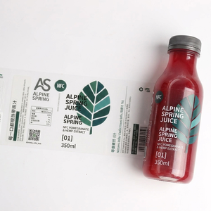 Custom PVC Packaging <b>Label</b> Stickers <b>Waterproof</b> Brand Identification <b>Labels</b> For Product Boxes Bags And Containers - Product Image 1