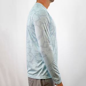 Camiseta de Pesca Sublimada con Protección UV, Diseño Nuevo, Personalizada con su Propio Logotipo, Transpirable, para Hombre - Product Image 2