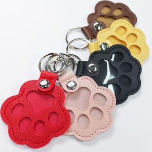 Luxury Genuine Leather <b>Keychain</b> Custom Logo Cowhide Keyring Fashion Car Key Holder <b>Personalized</b> Gifts for Men Women - Product Image 3