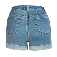 Shorts en jean déchirés pour femmes, plusieurs couleurs tendance, coupe crayon sexy, service OEM