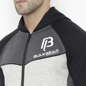 Conjunto Deportivo de Invierno con Capucha, Estilo Urbano, en Color Sólido, de Algodón Premium, para Gimnasio y Fitness, OEM y ODM, BulkBear - Product Image 6