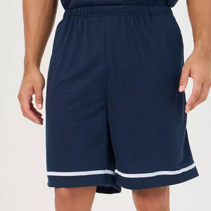 Conjunto Deportivo de 2 Piezas para Hombre, Camiseta y Pantalones Cortos de Algodón, Tejido Sólido, Secado Rápido, para Gimnasio y Running, Venta al Por Mayor, Personalizable, Verano 2026 - Product Image 4