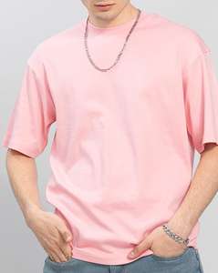 Camiseta Extra Grande para Hombre, 100% Algodón Jersey, Color Liso, Manga Corta, Cuello Redondo, Personalizable con Logotipo, Estilo Casual, Corte Regular, Ropa Urbana - Product Image 5