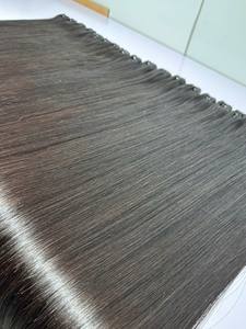 Vente en gros d'extensions de cheveux de trame droite 100% cheveux bruts non transformés Top 1 fournisseur d'extension de cheveux humains au Vietnam aucune perte - Product Image 3