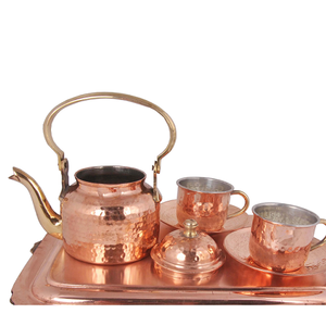 Pure Copper Vintage Coffee <b>Set</b> With Polish Finished For Restaurant Home And Hotel Kitchenware Metal <b>Tea</b> <b>Set</b> - Product Image 6