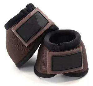 High Quality Custom Horse Protection No <b>Turn</b> Bell Boots Wholesale Products Horse Bell Boots for Horse colors with OEM - Product Image 3