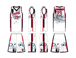 Conjunto de Camisetas de Baloncesto Personalizadas al por Mayor, con Impresión Digital de Logotipo, 100% Poliéster, Secado Rápido, sin Mangas, para Hombre - Product Image 1