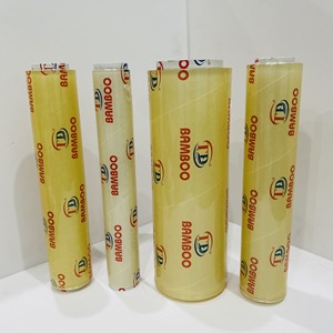 Película de PVC Ecológica para Envolver Alimentos, Rollo Jumbo de Grado Alimenticio de 45 cm x 1500 m, Lista para Enviar de Fábrica - Product Image 6