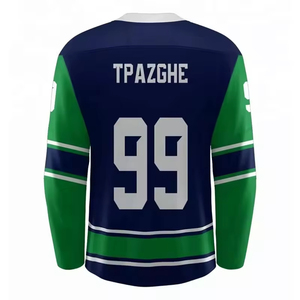 Fournisseur de production en gros de maillots de hockey sur glace personnalisés, vêtements de sport pour équipes de hockey sur glace, usine de maillots de hockey sur glace sur mesure - Product Image 3