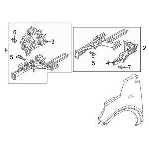 แผงกันเปื้อนแท้ใหม่ OEM 64502C5000 - Product Image 2