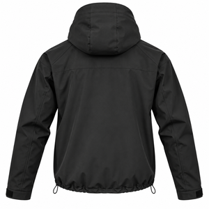 Custom Black Hooded Techwear <b>Jacket</b> Waterproof Windbreaker Streetwear <b>Jacket</b> Hip Hop Utility <b>Jacket</b> Manufacturer - Product Image 3