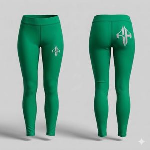 Leggings pour femmes de haute qualité, en Spandex/Nylon, style décontracté, technique, imprimé par sublimation, séchage rapide, taille élastique - Product Image 4