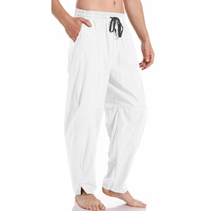 Pantalones Harem Casuales de Lino y Algodón de Alta Calidad para Hombre, Joggers de Verano, Pantalones Holgados de Estilo Chino para Hombre - Product Image 4