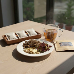 Bolsitas de Té de Hierbas Raíz de Morinda Púrpura Bienestar Natural Premium 2g Marca NMPT Vietnam apoya el mantenimiento de la energía diaria - Product Image 4