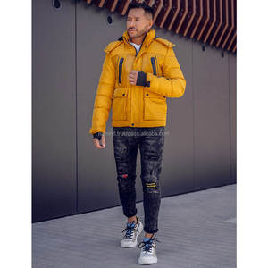 <b>Lightweight</b> Puffer <b>Jacket</b> for <b>Men</b> Women Warm Winter Coat Outdoor Sportswear Windproof Zip Stand Collar Street Fashion Bubble - Product Image 4