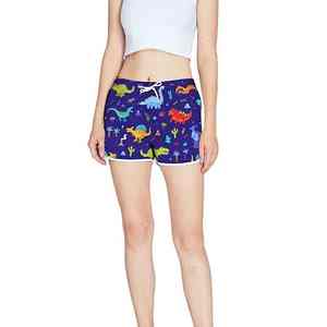 Nouvelle Collection 2026 – Short de Plage Femme Taille Haute Coupe Droite Sportif Imperméable avec Logo Personnalisé pour l'Été - Product Image 6