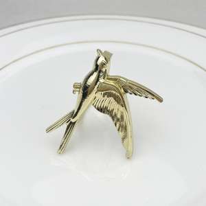 Anillos para Servilletas de Hierro con Acabado Dorado Elegante, Ecológicos y Duraderos, Decoración de Mesa de Lujo para Bodas y Eventos - Product Image 5