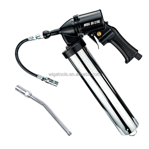 Pistolet à graisse pneumatique en alliage d'aluminium GX-2100, 150 g/min, buse haute pression, lubrification continue - Product Image 1